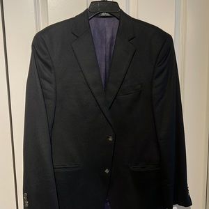 Men’s cashmere black blazer.